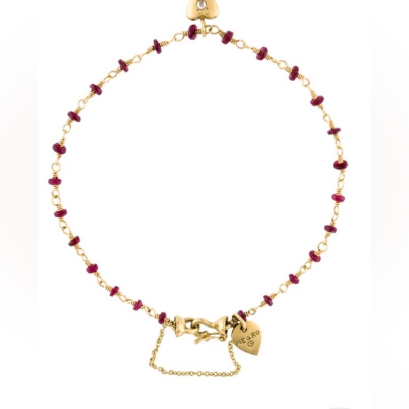 Vintage ME&RO Diamond Ruby Bracelet
